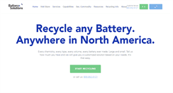 Desktop Screenshot of batterysolutions.com